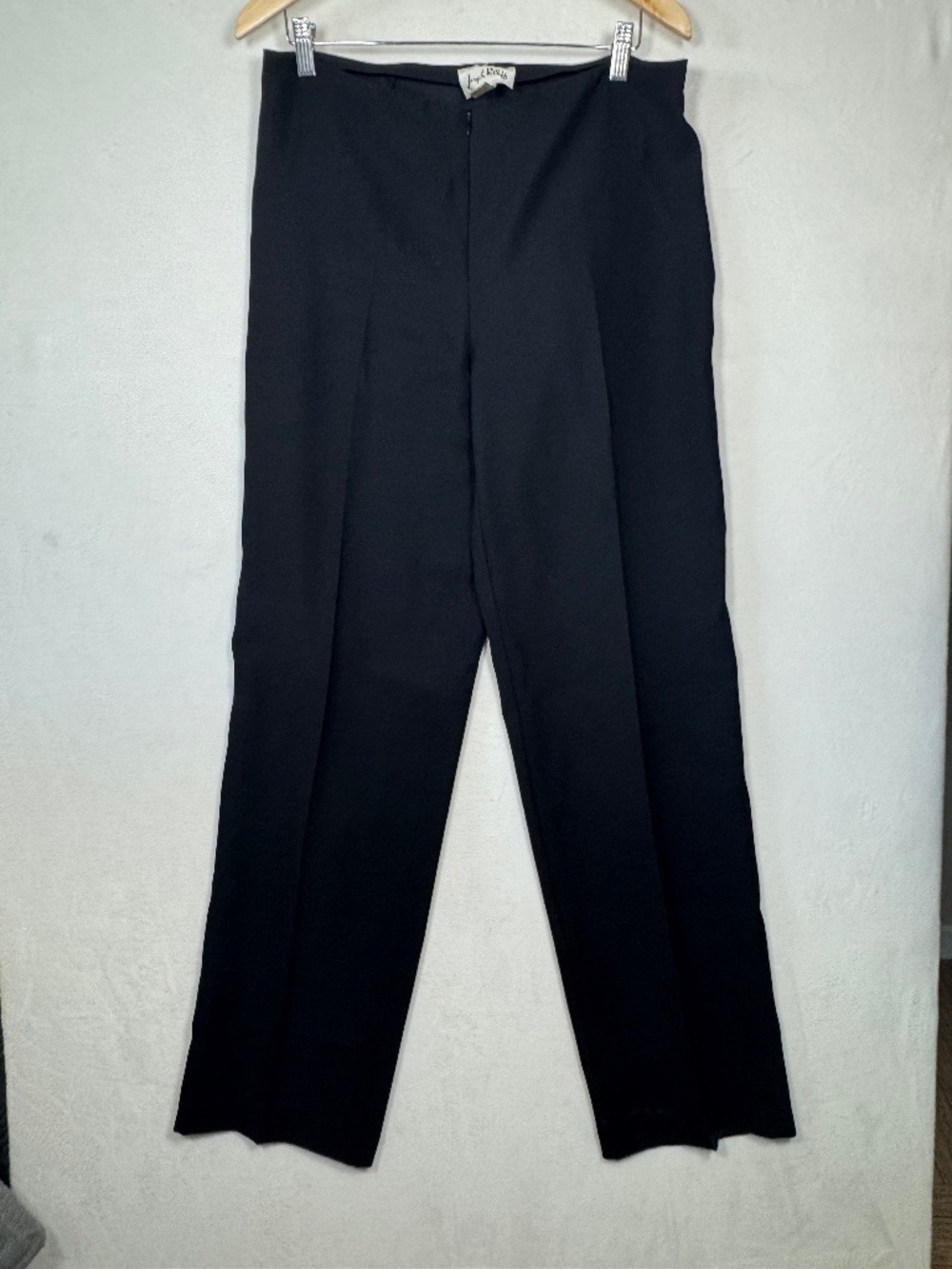 Joseph Ribkoff Black Straight-Leg Dress Pants
